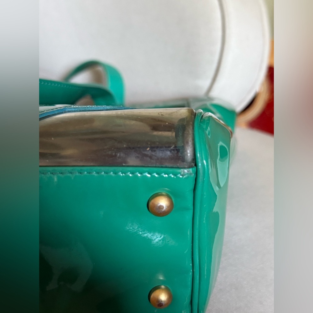 Chanel Green Triple CC Coco Tote Bag - Picture 9 of 15